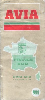 Carte 999 AVIA 1977