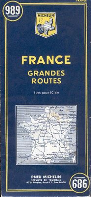 Carte France CCAS 1964